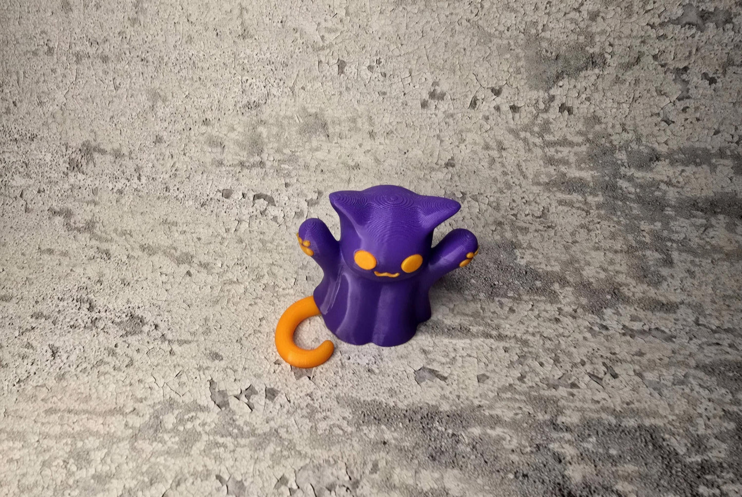 Spook-tacular Ghost Cat: 3D Printed Cutie!