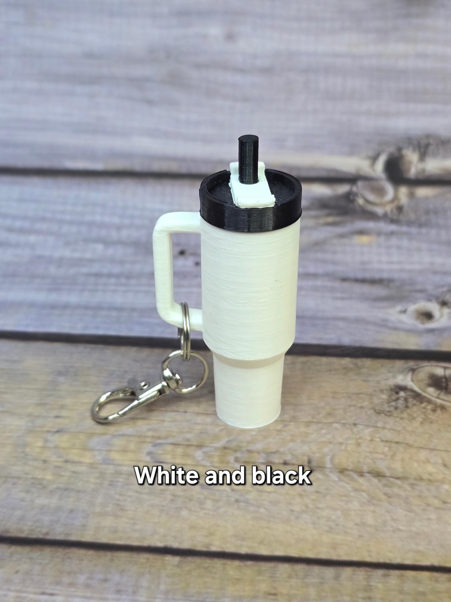 Miniature Tumbler Keychain – Cute Mini Cup Keychain, Personalized Drink Cup Charm, Gift for Coffee & Boba Lovers