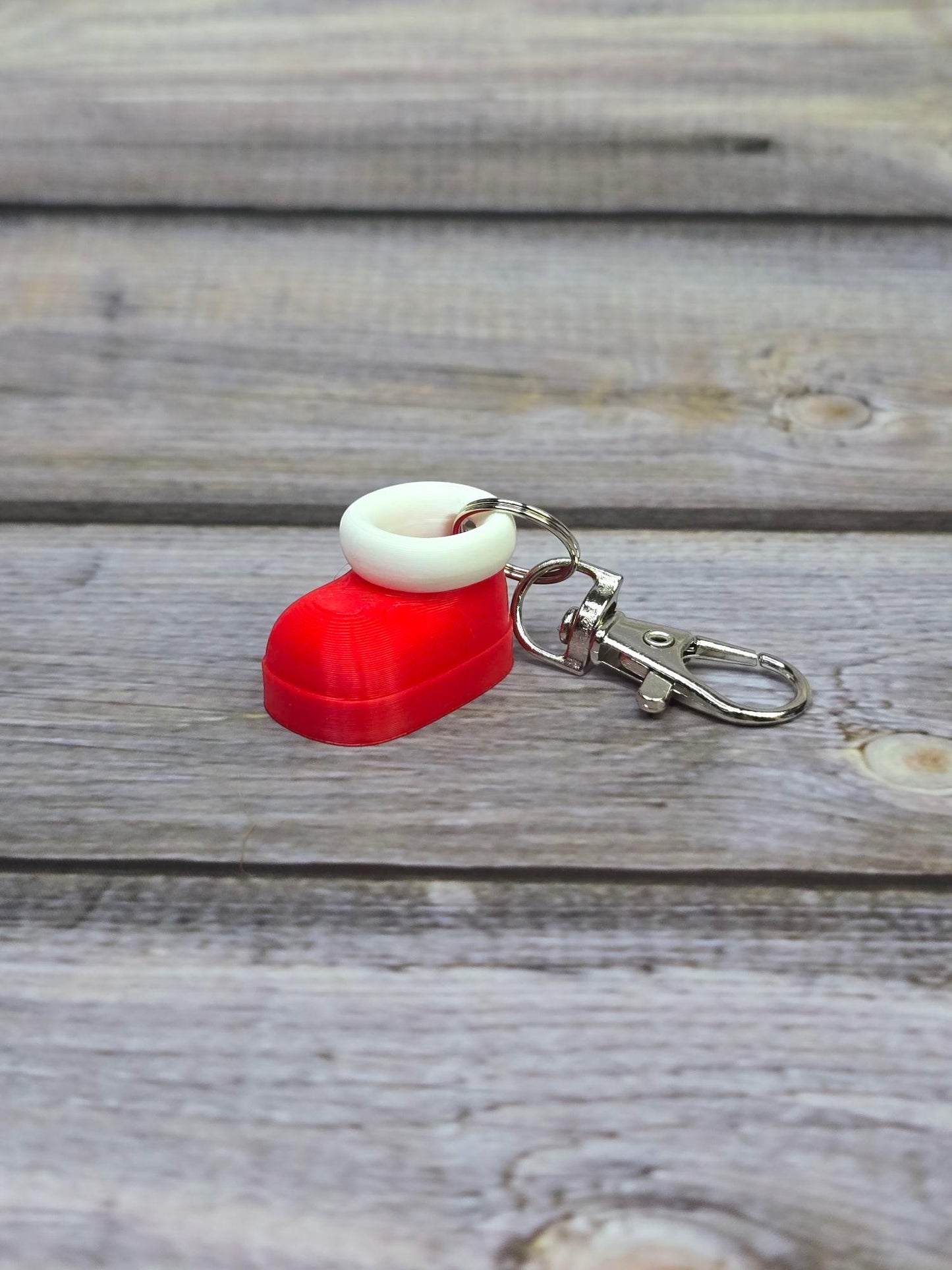 Festive 3D-Printed Christmas Shoes Ornament - Unique Holiday Decor - Perfect Stocking Stuffer - Handcrafted Xmas Gift for Tree or Home Decor