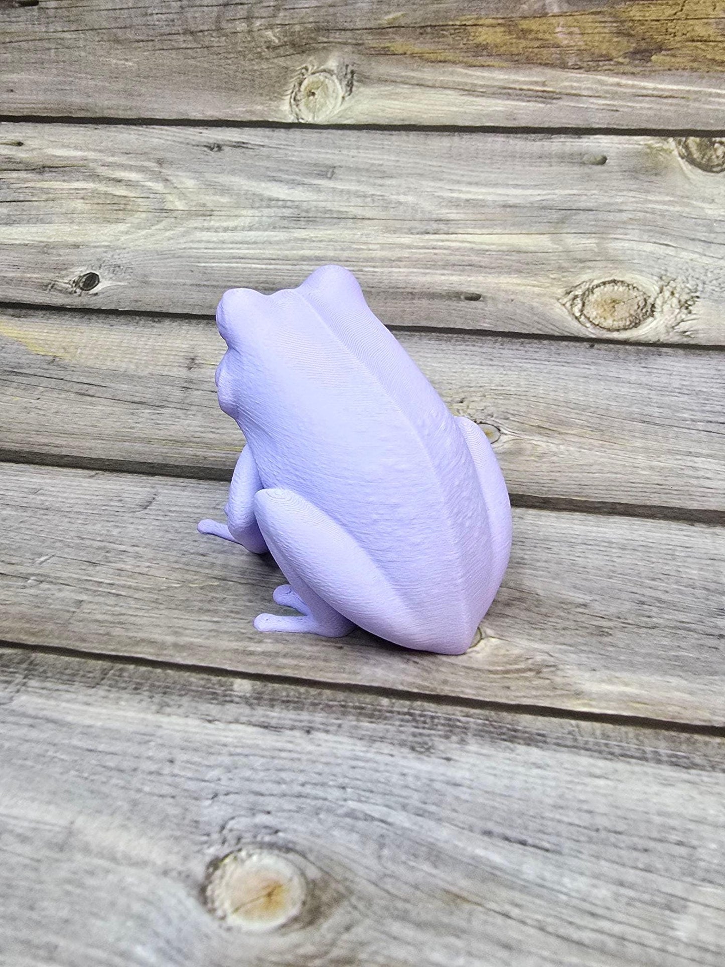 Enchanted Emberwood Frog 3D-Printed Figure – Fantasy Decor Collectible Gift