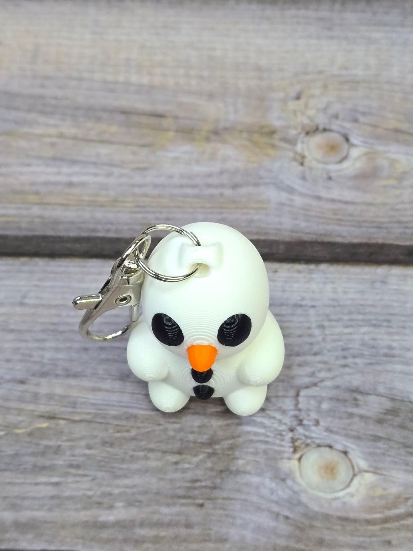 3D Printed Snowman Christmas Ornament - Festive Holiday Decor