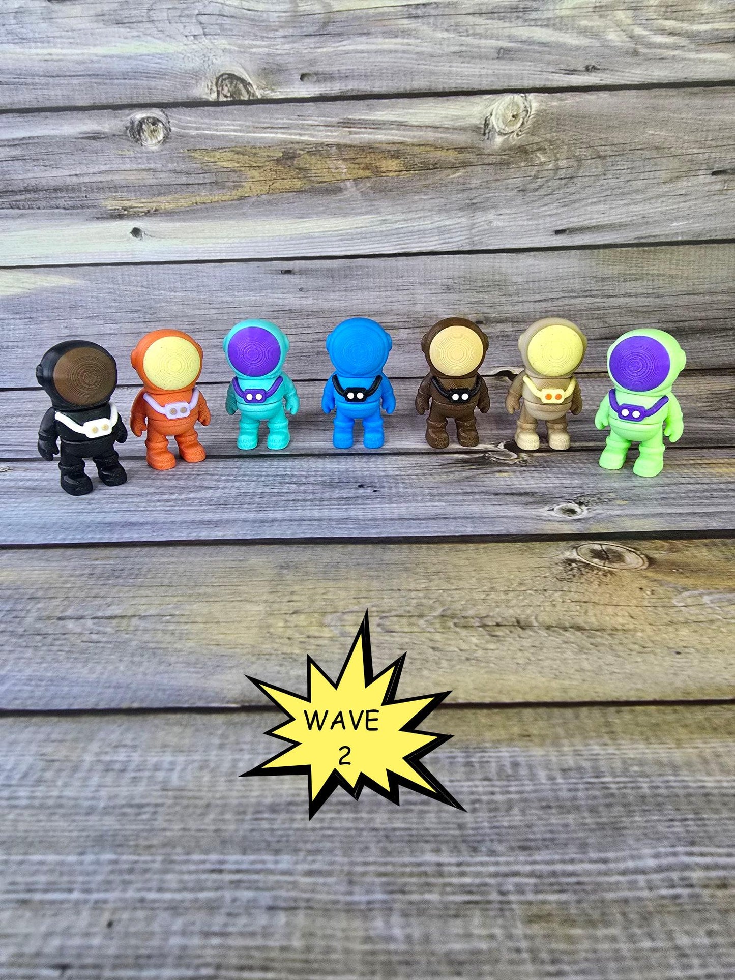 3D Printed Astronaut Toy β Space Explorer Figurine