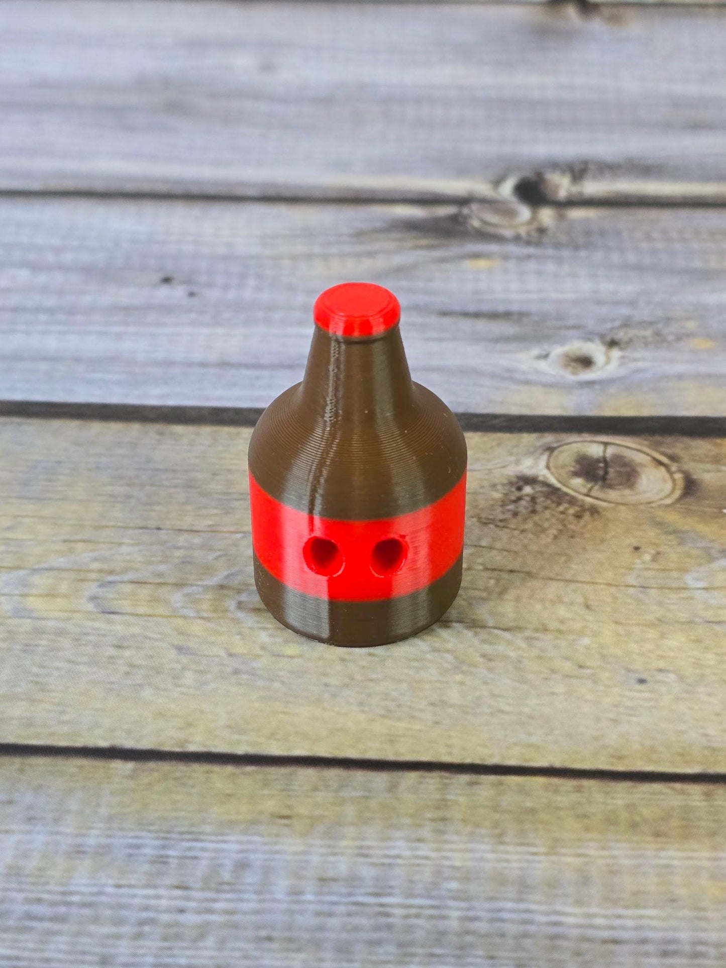 3D Printed Soda Bottle Toy Figure – Articulated Legs – Fun Collectible Miniature