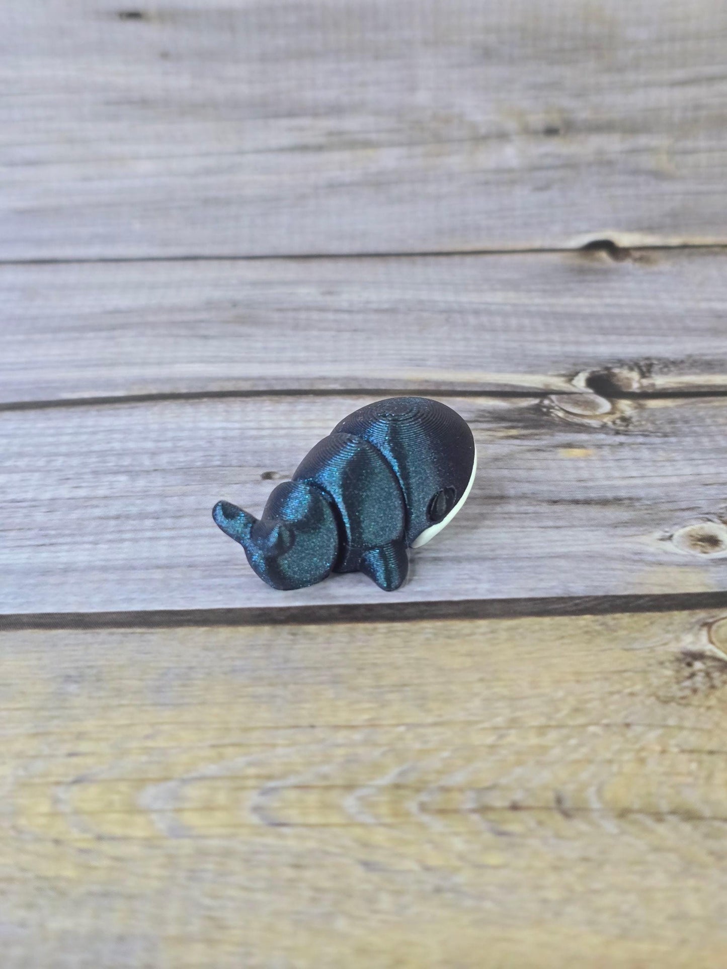 Adorable 3D Printed Whale ā Articulated Sea Animal Figurine