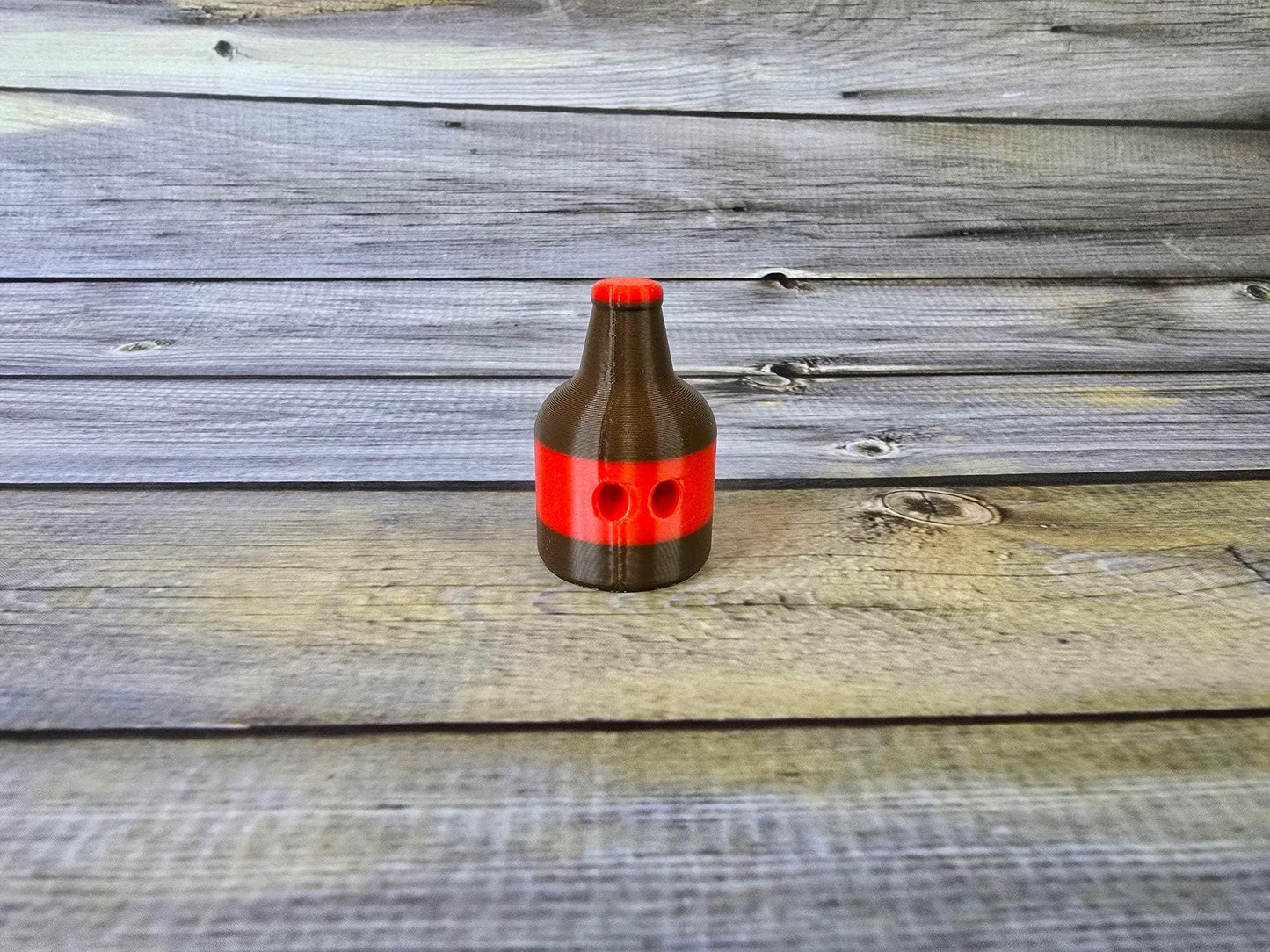 3D Printed Soda Bottle Toy Figure – Articulated Legs – Fun Collectible Miniature