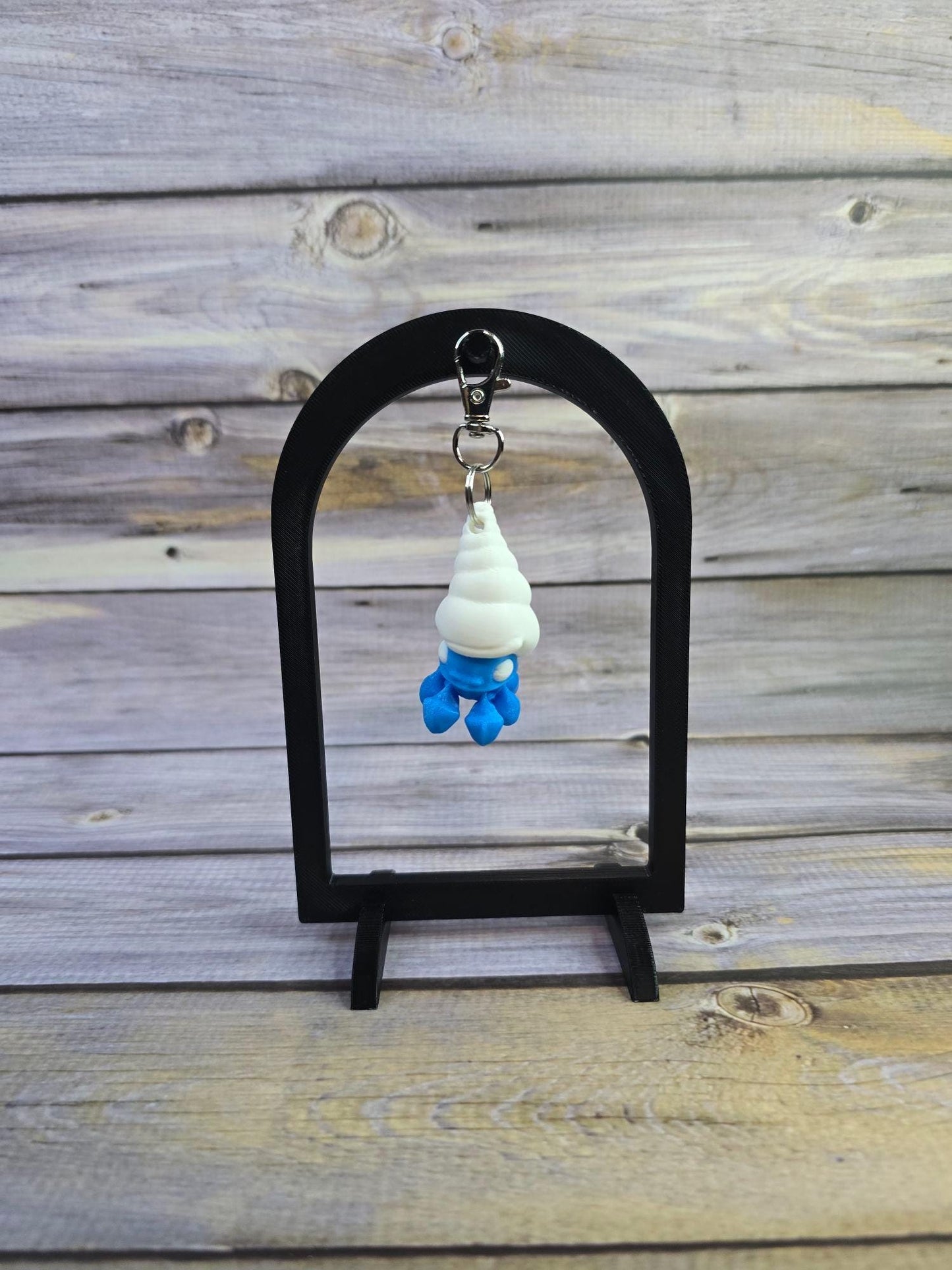 Cute 3D-Printed Hermit Crab Figurine – Articulated Desk Buddy or Ocean-Themed Gift