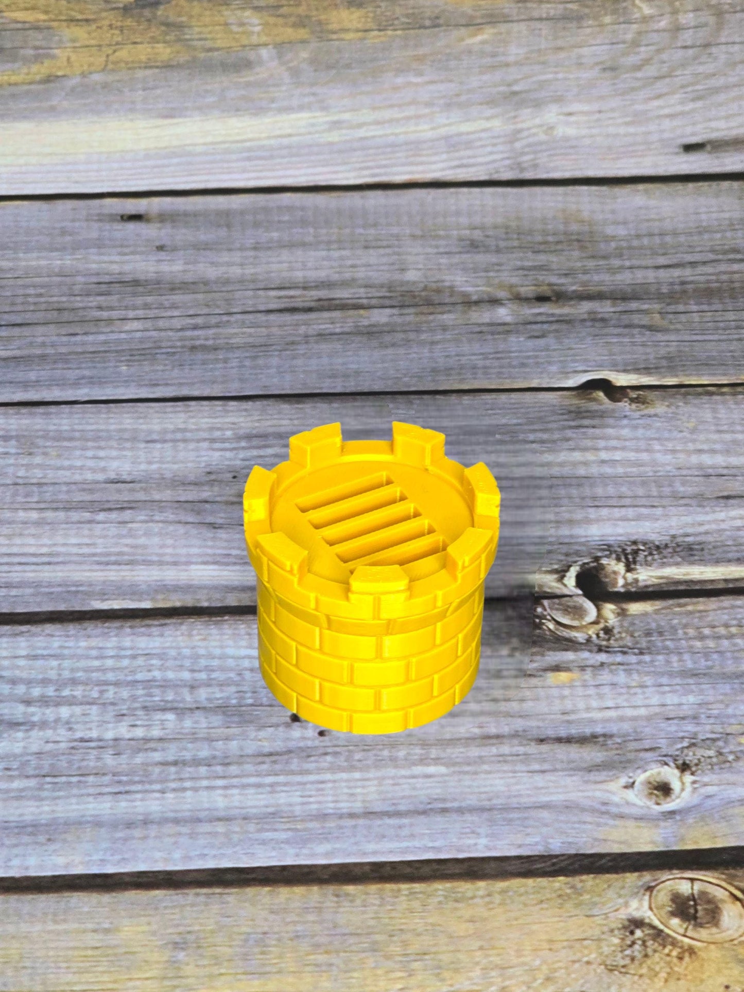 3D Printed Castle Game Cartridge Holder – Retro Tower Organizer for Game Storage