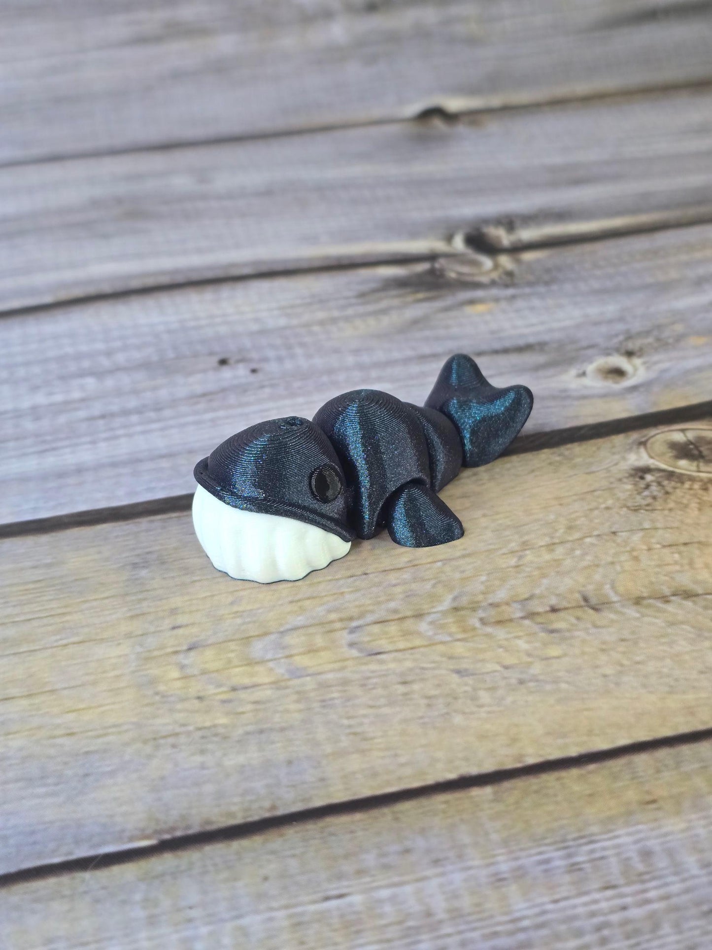Adorable 3D Printed Whale β Articulated Sea Animal Figurine