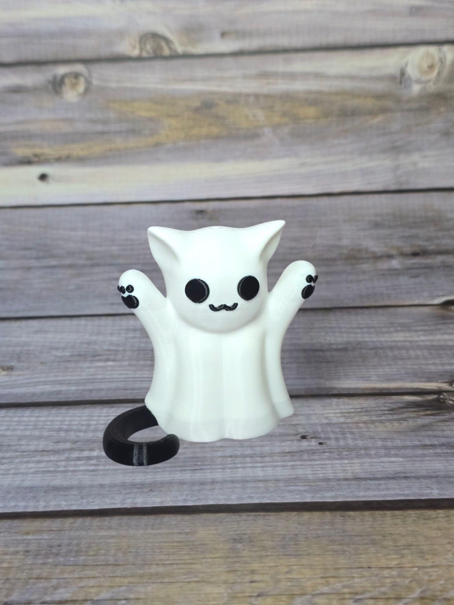 Spook-tacular Ghost Cat: 3D Printed Cutie!