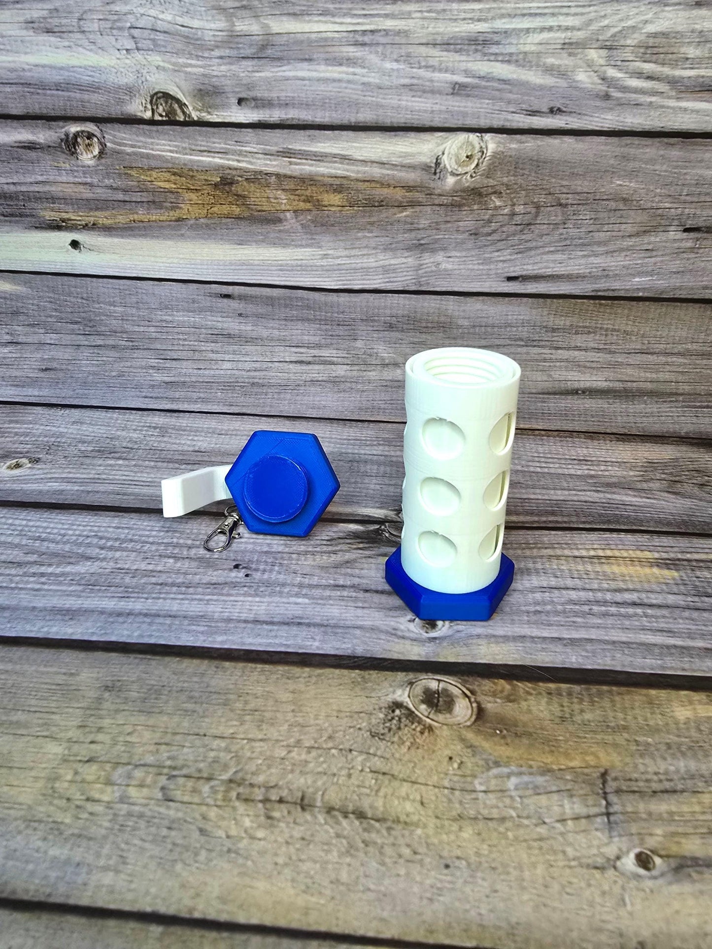 Stash Bang – 3D Printed Grenade-Inspired Secret Storage Container | Novelty Keychain with Hidden Compartment