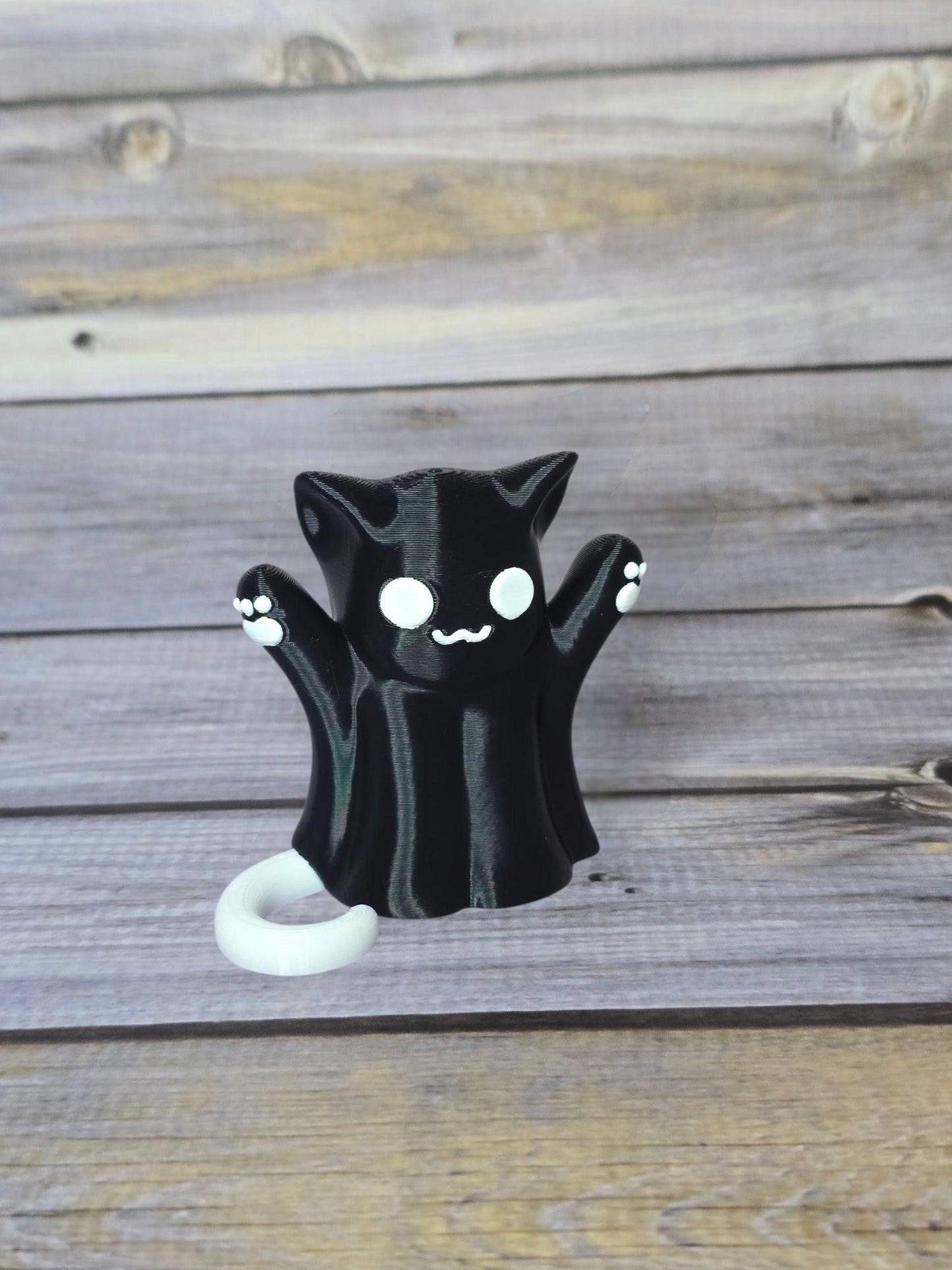 Spook-tacular Ghost Cat: 3D Printed Cutie!