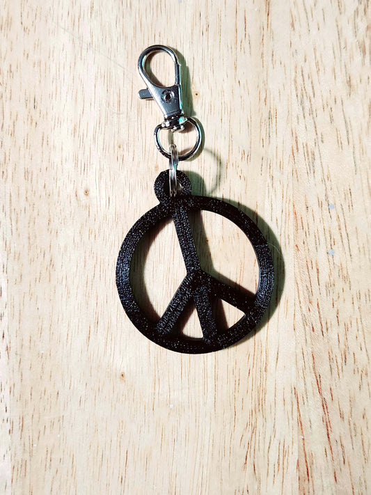 Peace Sign Keychain, Peace Keychain, Peace Gifts,