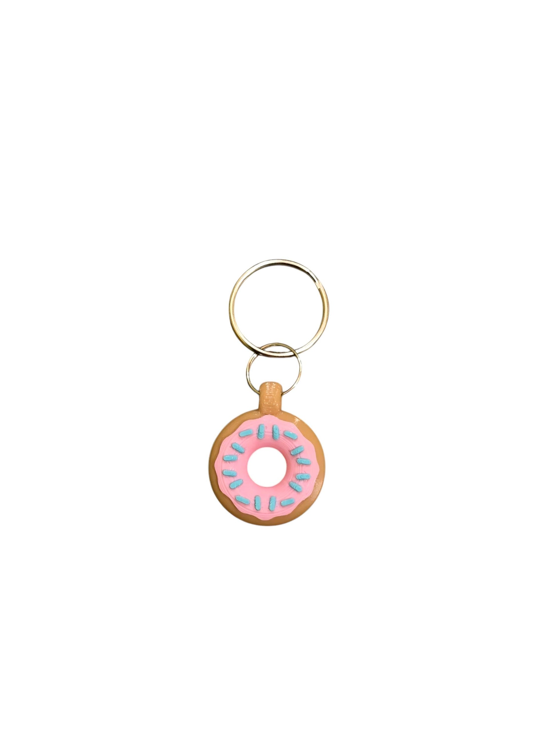 Donut keychain | Mini Sprinkled Donut -