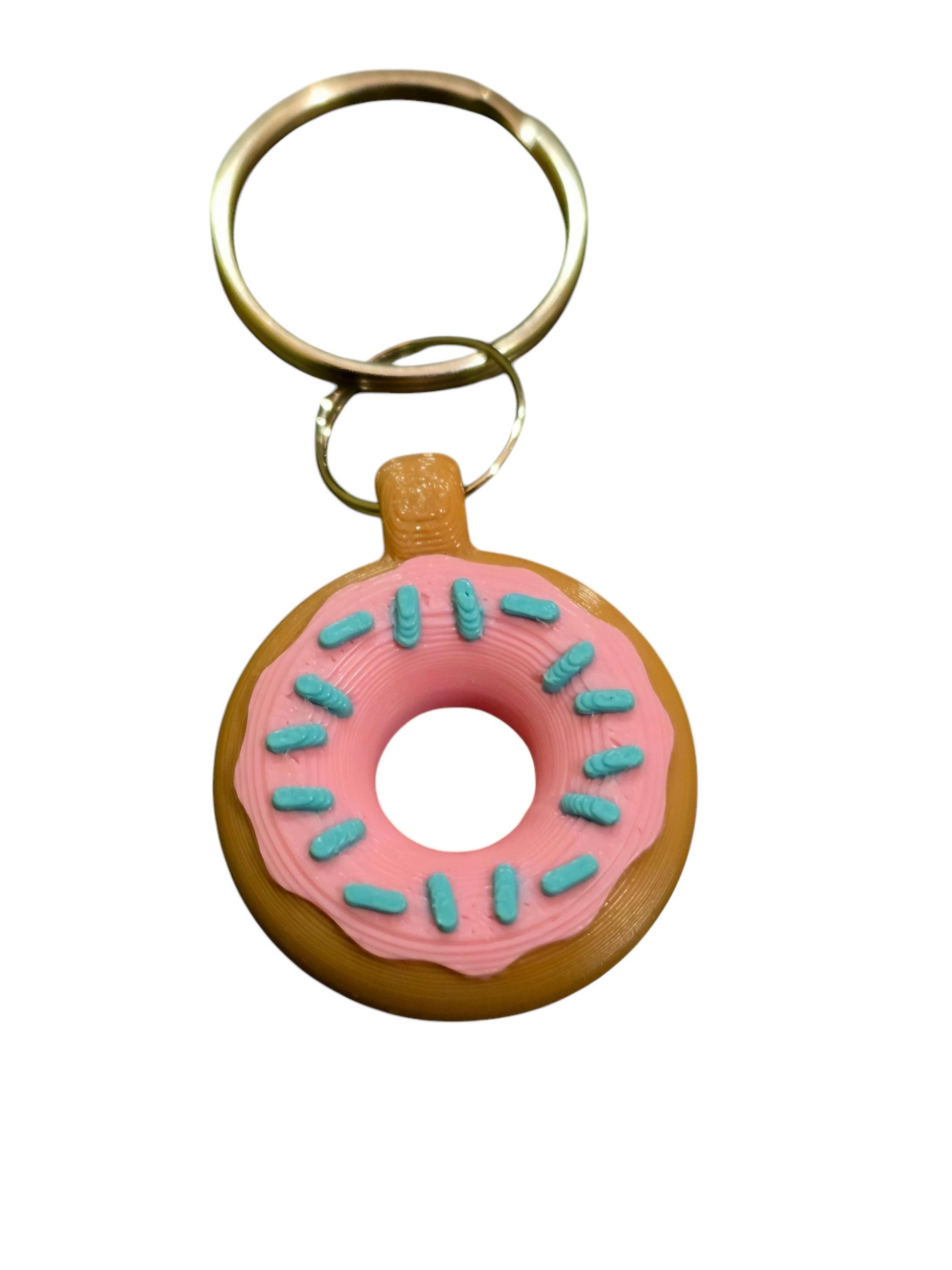 Donut keychain | Mini Sprinkled Donut -