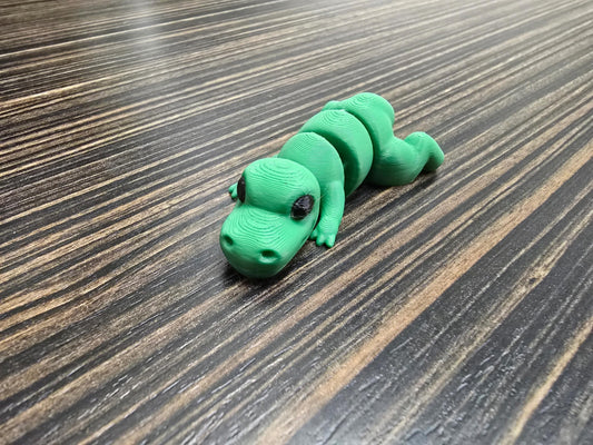 3D Printed Articulated Mini T-Rex Dinosaur Toy - Poseable, Fun & Unique Gift for Dinosaur Enthusiasts