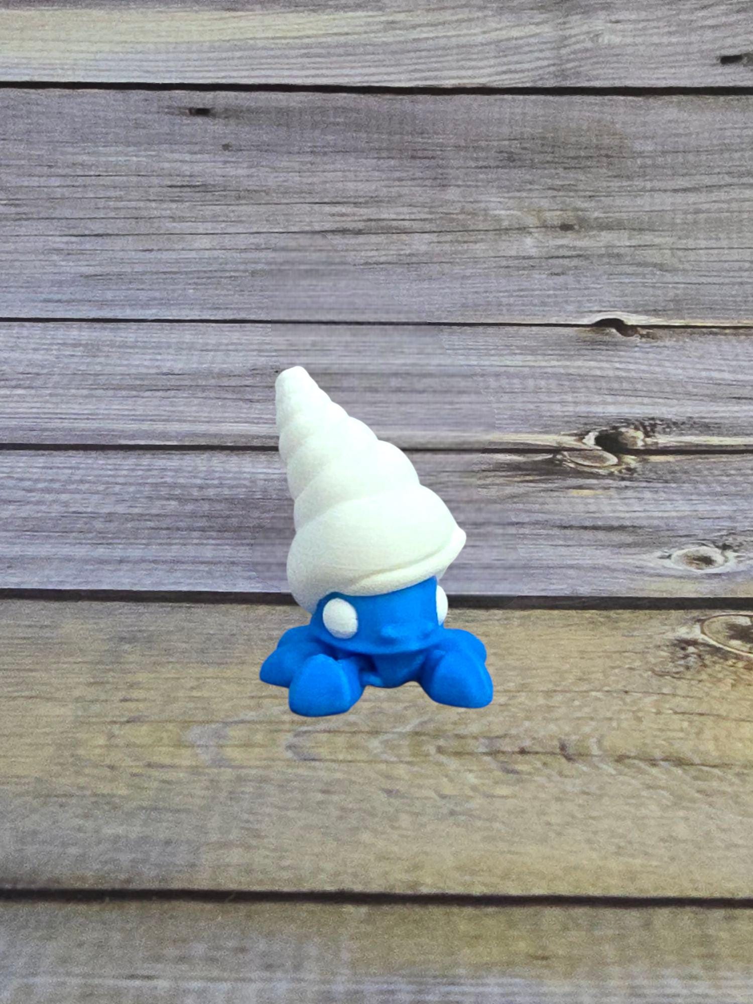 Cute 3D-Printed Hermit Crab Figurine – Articulated Desk Buddy or Ocean-Themed Gift