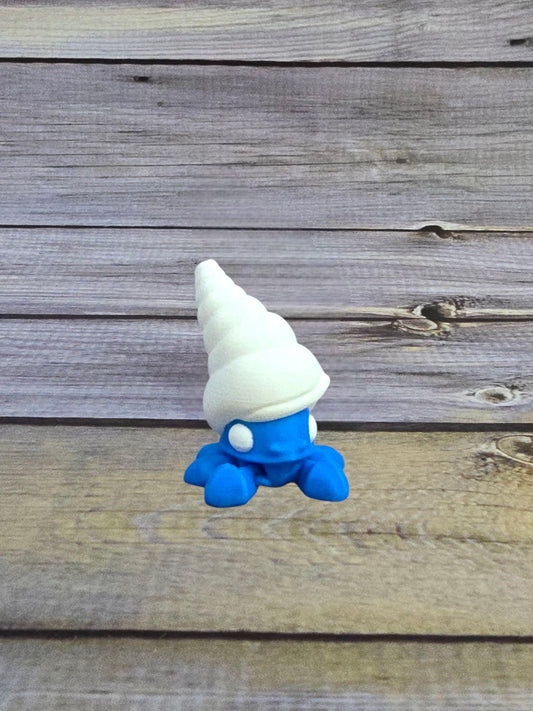 Cute 3D-Printed Hermit Crab Figurine – Articulated Desk Buddy or Ocean-Themed Gift
