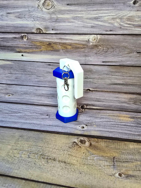 Stash Bang – 3D Printed Grenade-Inspired Secret Storage Container | Novelty Keychain with Hidden Compartment